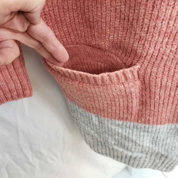 Ella Moss Kimberly Colorblock Duster Cardigan size small - Picture 6 of 13